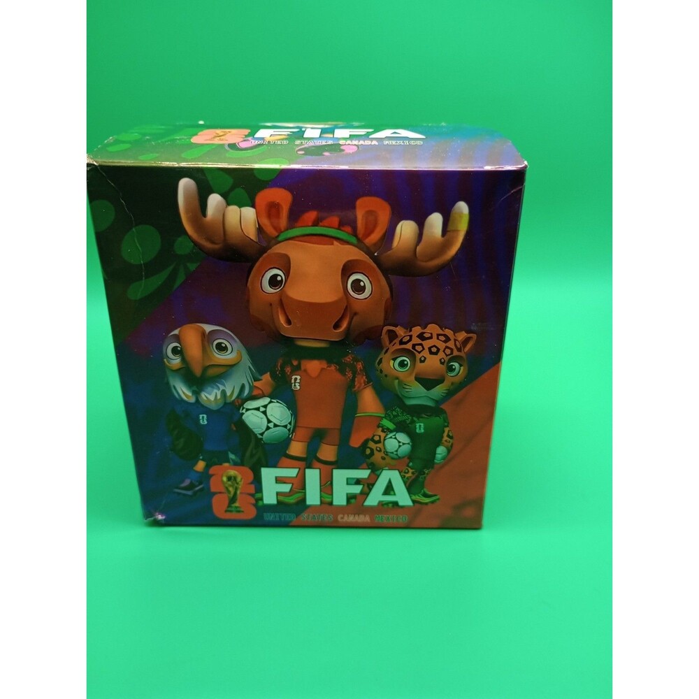 3 Pack World Cup 2026 Decorations, Mascot and Star Player Style Figures